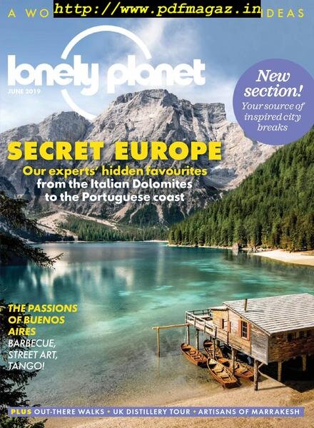 Lonely Planet Traveller UK – June 2019 Cover