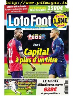 Loto Foot – 10 avril 2019