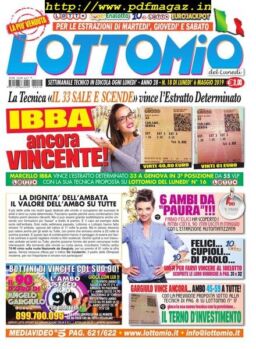 Lottomio del Lunedi – 6 Maggio 2019