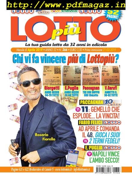 Lottopiu – Aprile 2019 Cover