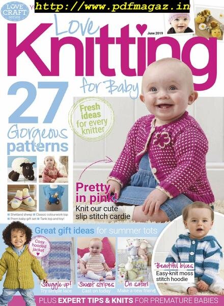 Love Knitting for Baby – June 2019 Cover