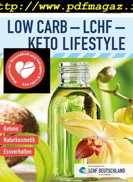 Low Carb – LCHF Magazin Nr 1, Marz 2019 Cover