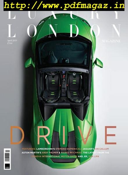 Luxury London – April 2019 Cover