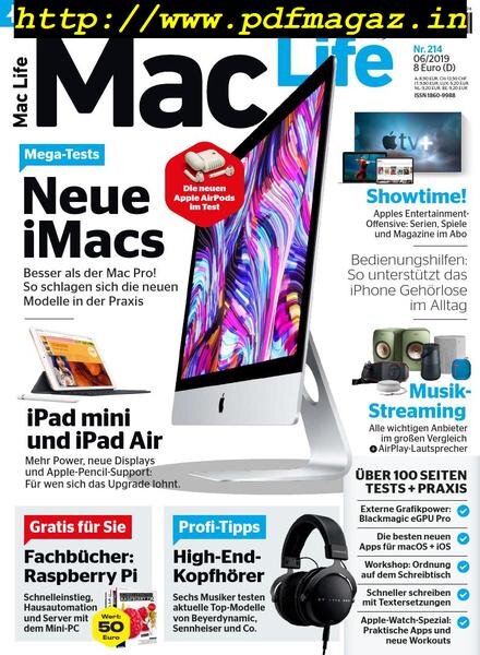 Mac Life Germany – Mai 2019 Cover
