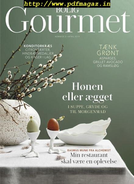 Mad & Bolig Gourmet – april 2019 Cover