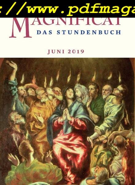 Magnificat – Juni 2019 Cover