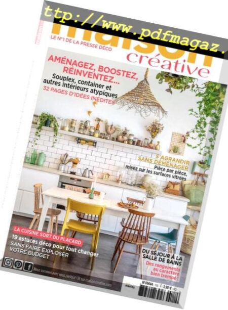 Maison Creative – mars-avril 2019 Cover