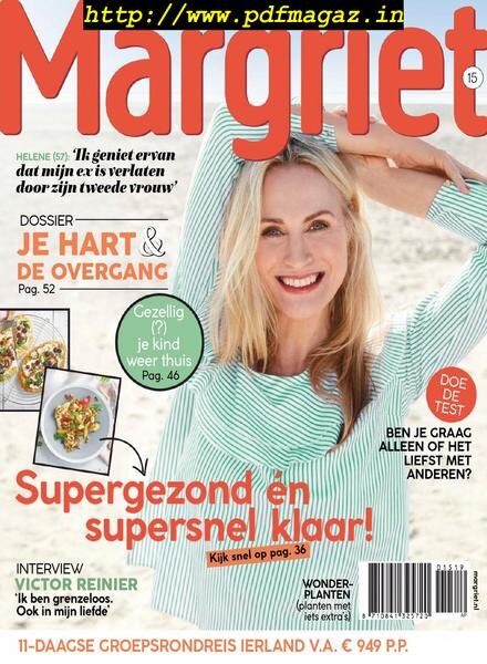 Margriet – april 04, 2019 Cover