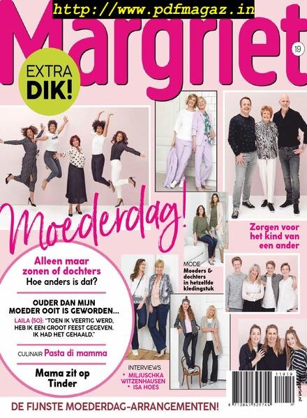 Margriet – mei 02, 2019 Cover
