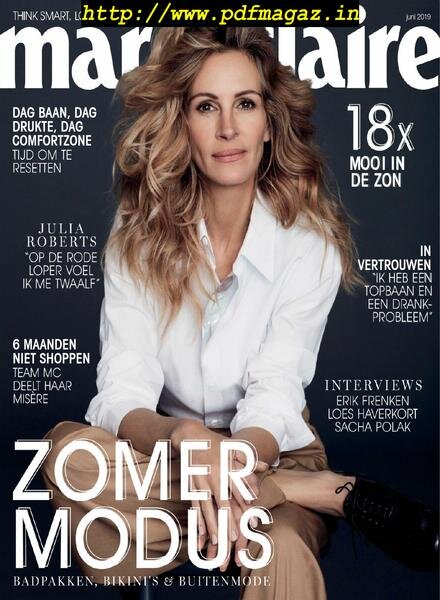 Marie Claire Netherlands – juni 2019 Cover