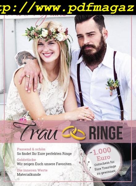 marryMag Sonderheft – April 2019 Cover