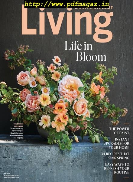 Martha Stewart Living – May 2019 Cover