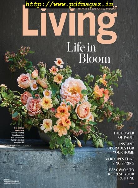 Martha Stewart Living – May 2019 Cover