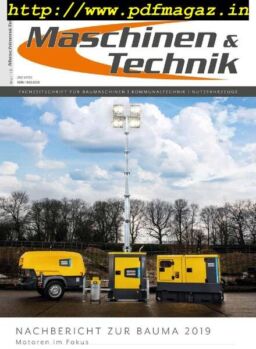 Maschinen & Technik – Mai 2019