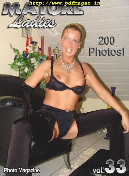 Mature Ladies Adult Photo Magazine – May 2019 Cover
