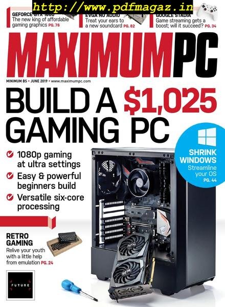 Maximum PC – June 2019 Cover