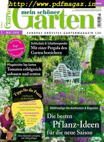 Mein schOner Garten – Mai 2018 Cover