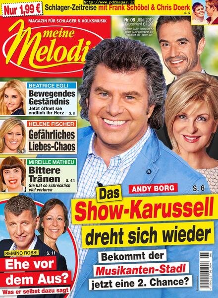 Meine Melodie – 16 Mai 2019 Cover