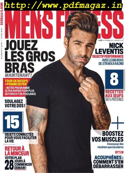 Men’s Fitness France – juin 2019 Cover