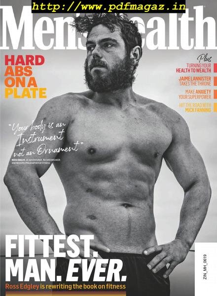 Men’s Health Australia – June 2019 Cover