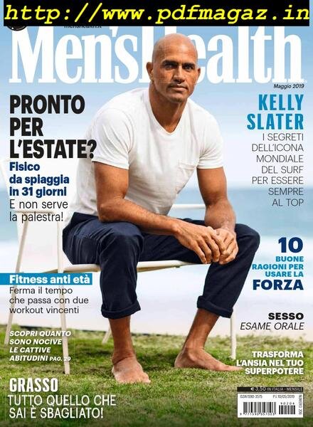 Men’s Health Italia – Maggio 2019 Cover