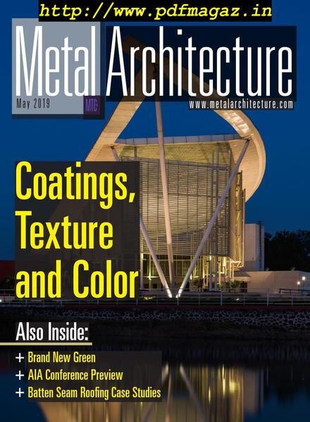 Metal Architecture – May 2019 Cover