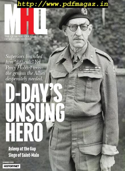 MHQ The Quarterly Journal of Military History – May 2019 Cover