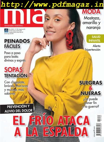 Mia Argentina – 23 mayo 2019 Cover
