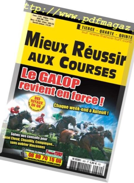 Mieux Reussir aux Courses – mars 2019 Cover
