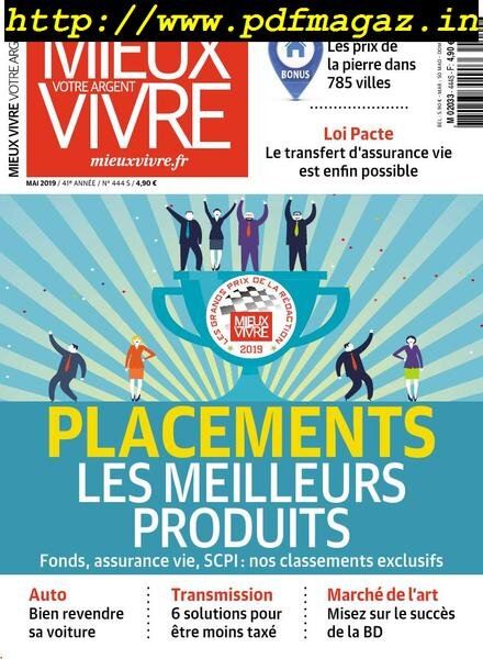 Mieux Vivre Votre Argent – mai 2019 Cover