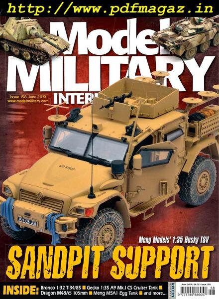 Model Military International – June 2019 Cover