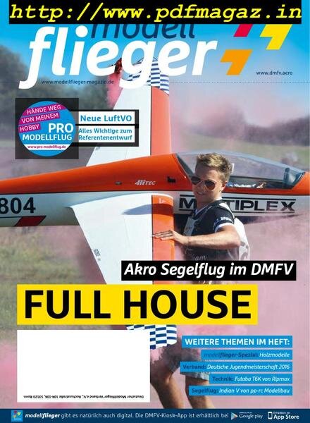 Modellflieger – Dezember 2016 Cover