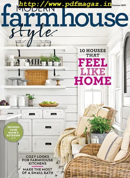 Modern Farmhouse Style – May 2019 Cover