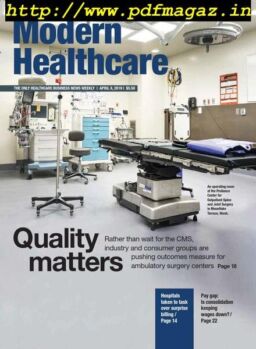 Modern Healthcare – April 08, 2019