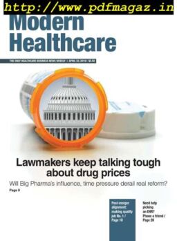 Modern Healthcare – April 22, 2019