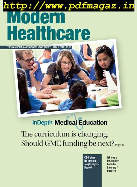 Modern Healthcare – May 06, 2019 Cover