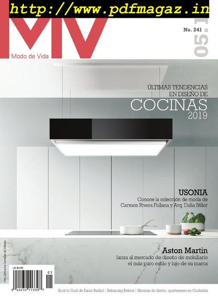 Modo de Vida – Mayo 2019 Cover