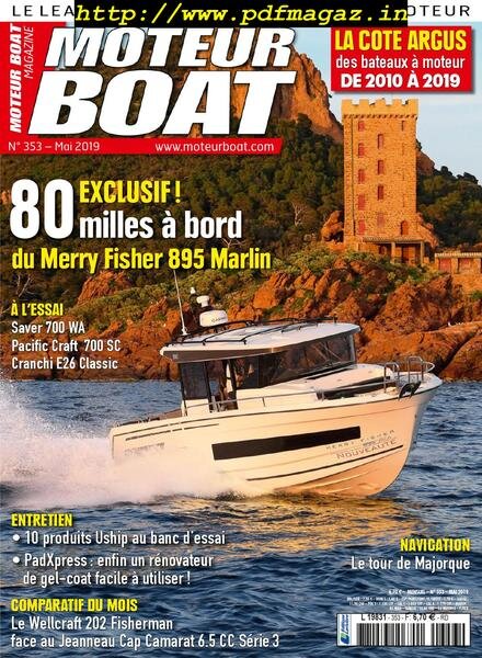 Moteur Boat – mai 2019 Cover