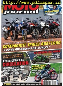 Moto Journal France – 25 avril 2019