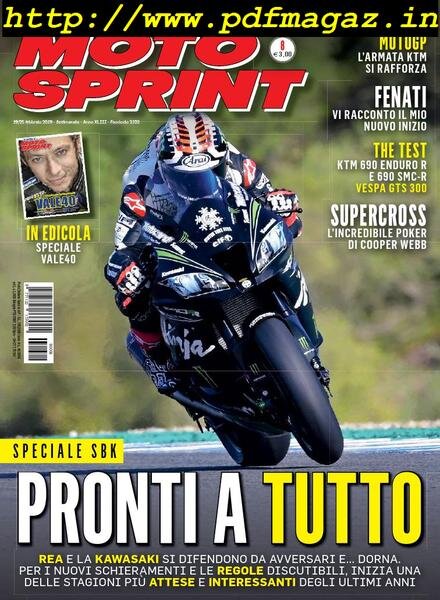 Moto Sprint – 19 Febbraio 2019 Cover