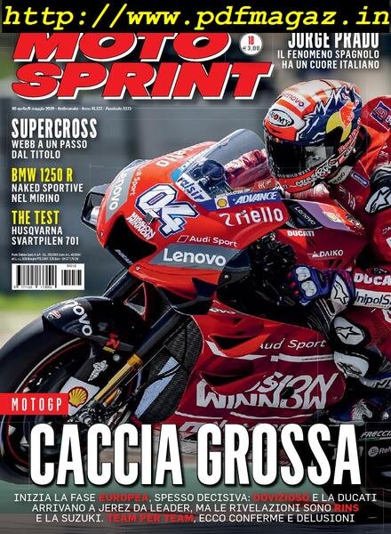 Moto Sprint – 30 Aprile 2019 Cover