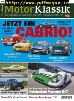 Motor Klassik – April 2019