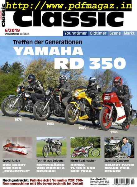 Motorrad Classic – Juni 2019 Cover