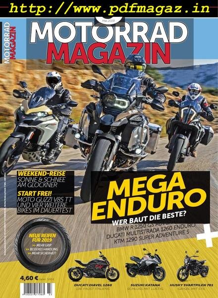 Motorrad Magazin – Mai 2019 Cover