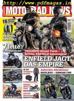 Motorrad News – Mai 2019