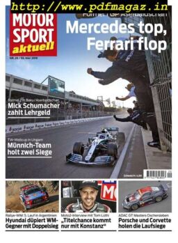 Motorsport Aktuell – 2 Mai 2019
