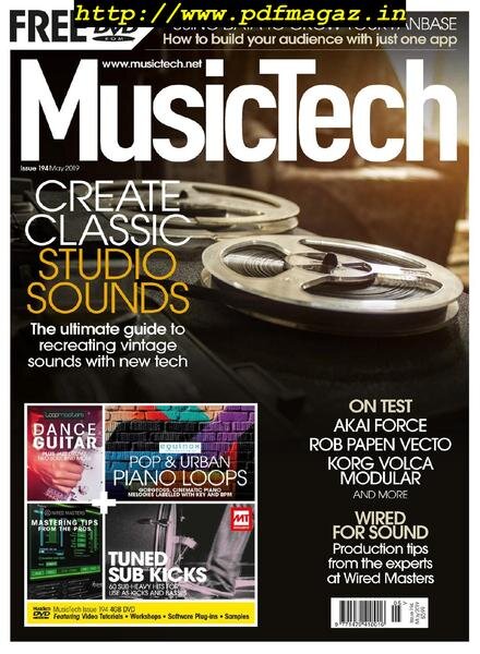 MusicTech – May 2019 Cover