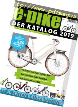 My Bike Spezial – E-Bike der Katalog 2019