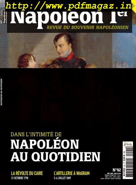 Napoleon 1er – mai 2019 Cover