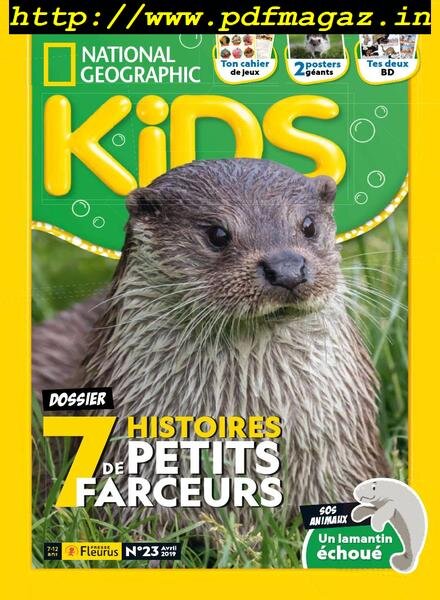 National Geographic Kids France – Avril 2019 Cover